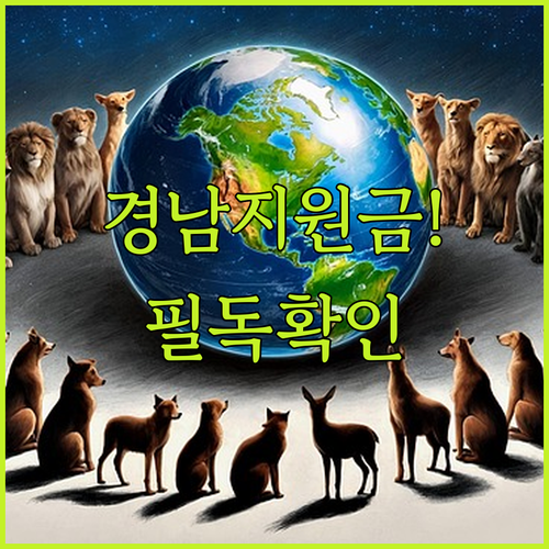 경남 생활지원금 가구별 개인별 지급 기준 및 확인 사항