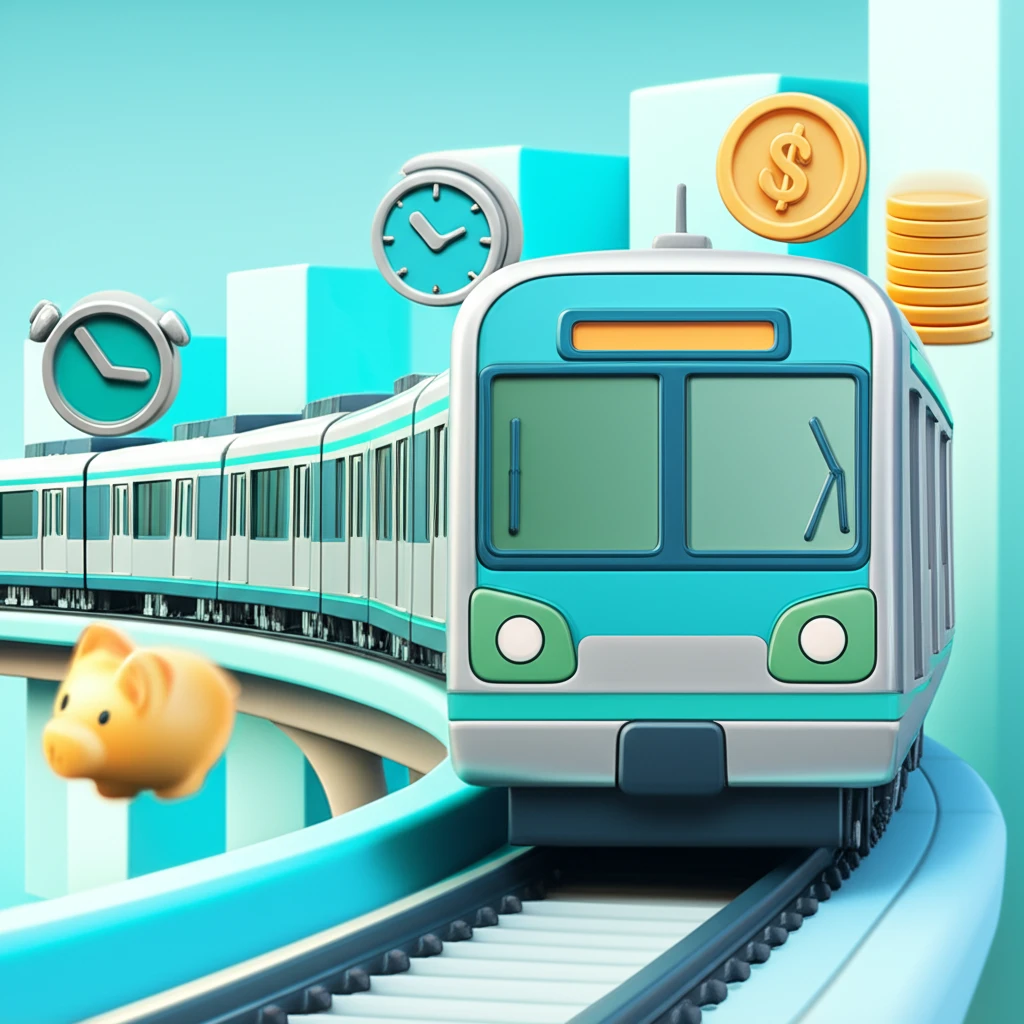 가평역 승강장과 경춘선 전철 모습