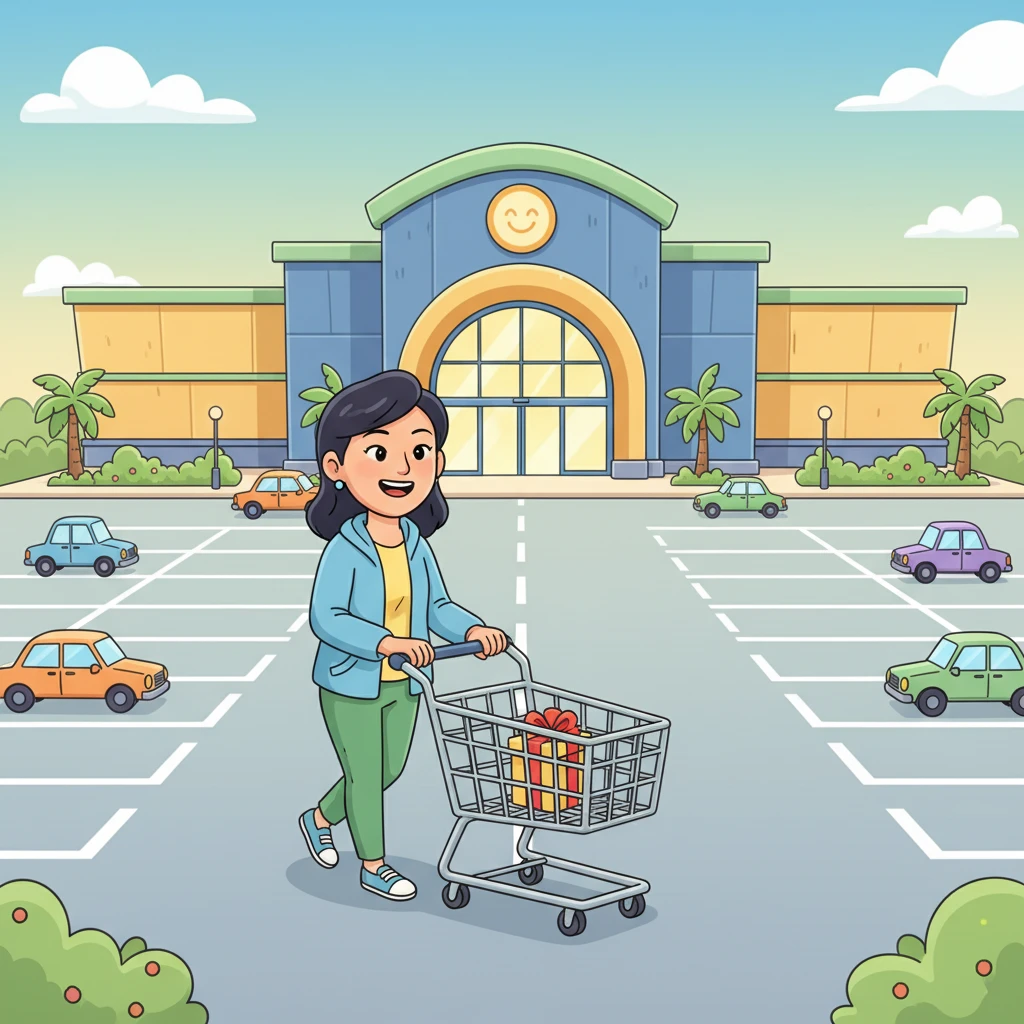 이마트 응암점 주차장 전경