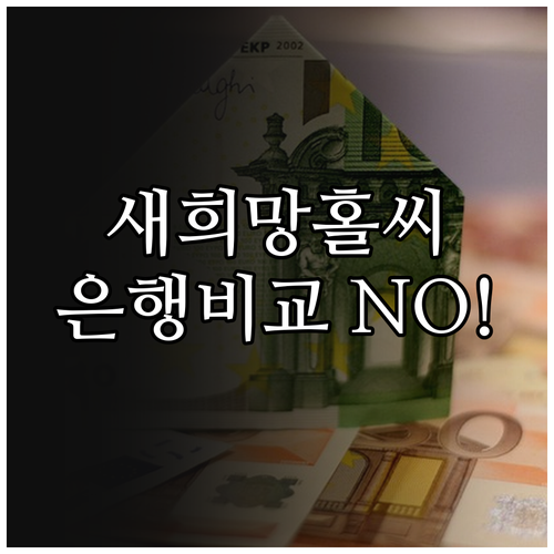 새희망홀씨대출 은행 비교보다 편한 신청 경로 고르는 법