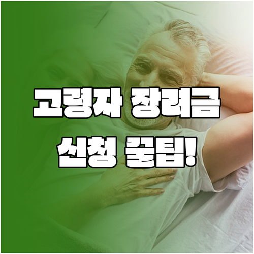 고령자 고용촉진장려금 신청서 제출 절차와 유의점